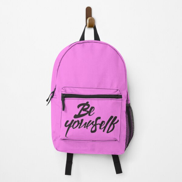 Item preview, Be Yourself Dark Matte Cursive Calligraphy Sticker designed and sold by Scro-Ciob-Shop.