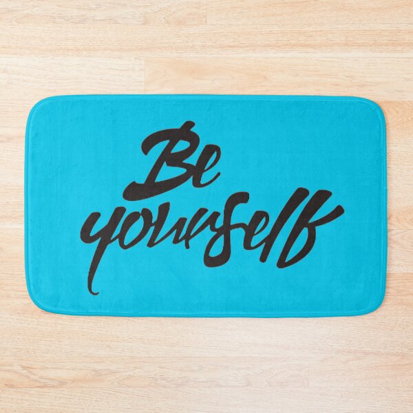 Item preview, Be Yourself Dark Matte Cursive Calligraphy Sticker designed and sold by Scro-Ciob-Shop.