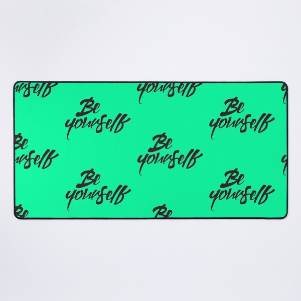 Item preview, Be Yourself Dark Matte Cursive Calligraphy Sticker designed and sold by Scro-Ciob-Shop.