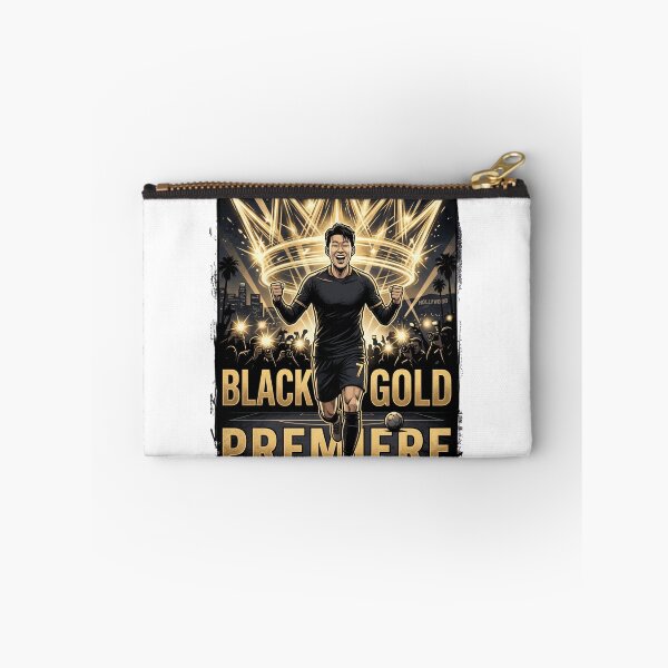 Item preview, Black Gold Premiere Hollywood Soccer Champion Art designed and sold by Pandora´s Box.