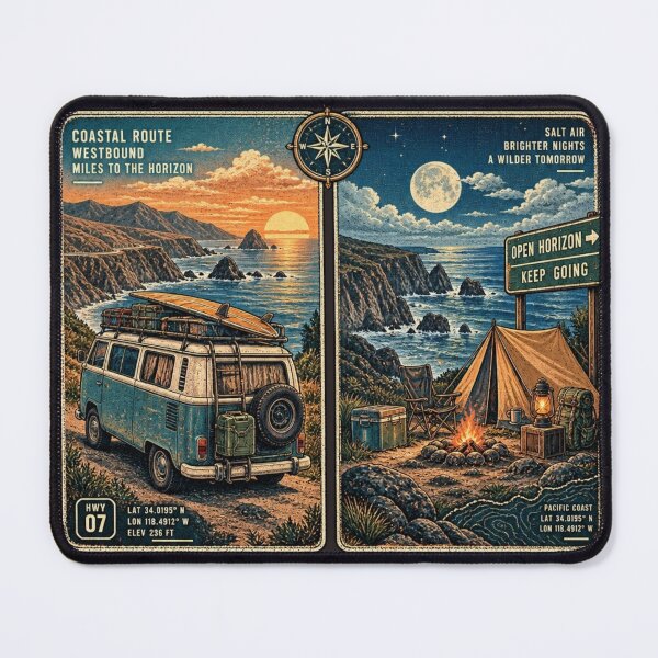 Item preview, COASTBOUND — CHASE THE OPEN HORIZON designed and sold by KrungiT Design .