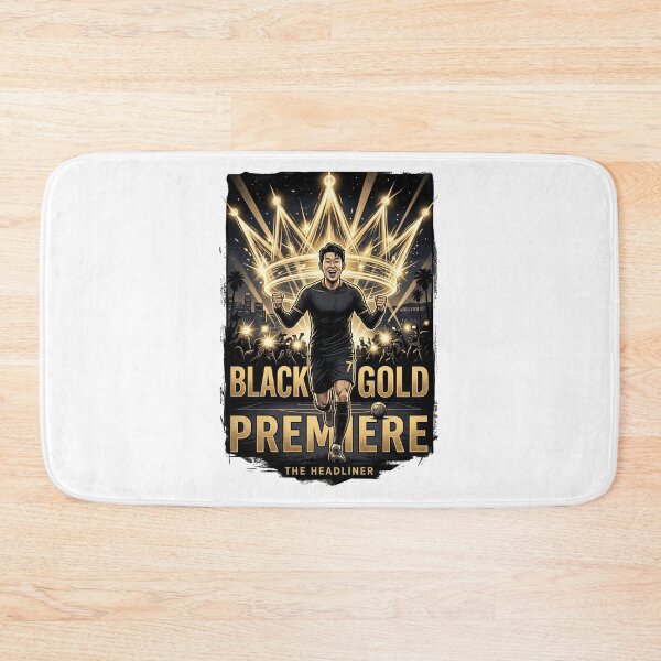 Item preview, Black Gold Premiere Hollywood Soccer Champion Art designed and sold by Pandora´s Box.