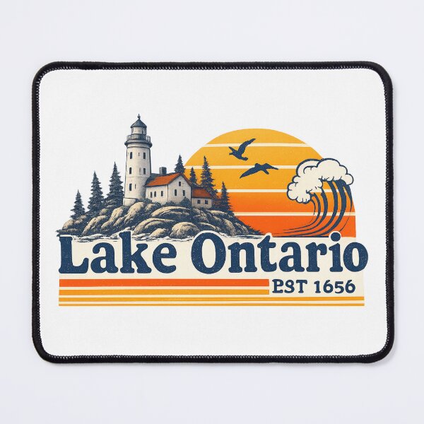 Item preview, Vintage Lake Ontario Great Lakes Retro Canada Lake designed and sold by Thread&Fable.