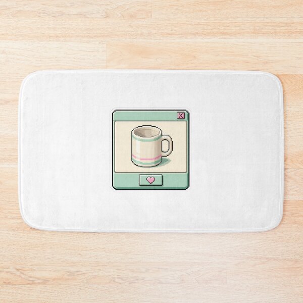 Item preview, Retro Pixel Coffee Mug Pop Up Window 90s Tech Sticker designed and sold by NEL-BOX.