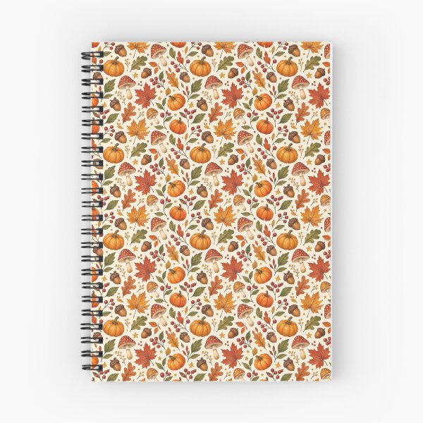 Item preview, Cozy Autumn Mushrooms, Pumpkins and Leaves Pattern designed and sold by Coastal Pet.