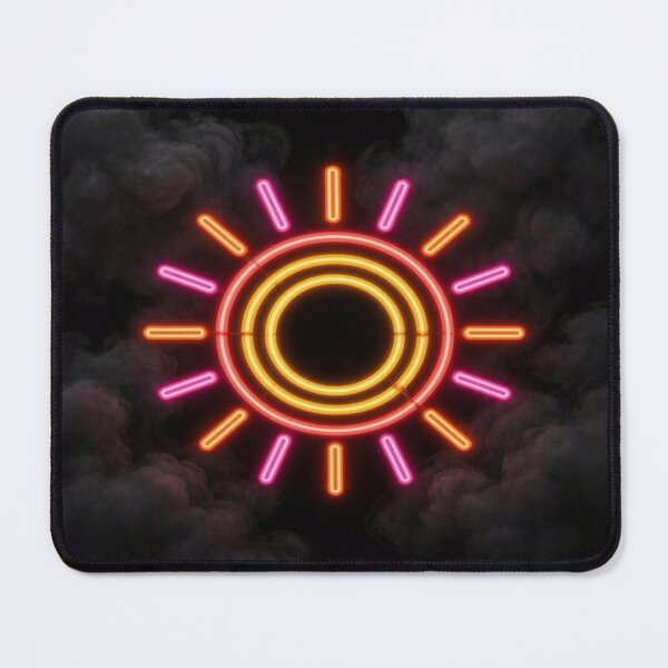 Item preview, Neon Sun Retro Synthwave Art designed and sold by Breezes-of-Ida.