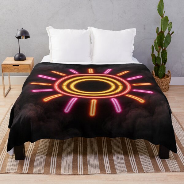 Item preview, Neon Sun Retro Synthwave Art designed and sold by Breezes-of-Ida.