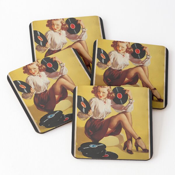 Item preview, It'S Not Hoarding If It'S Vinyl - Gil Elvgren Pinup Music designed and sold by VaporThicket.