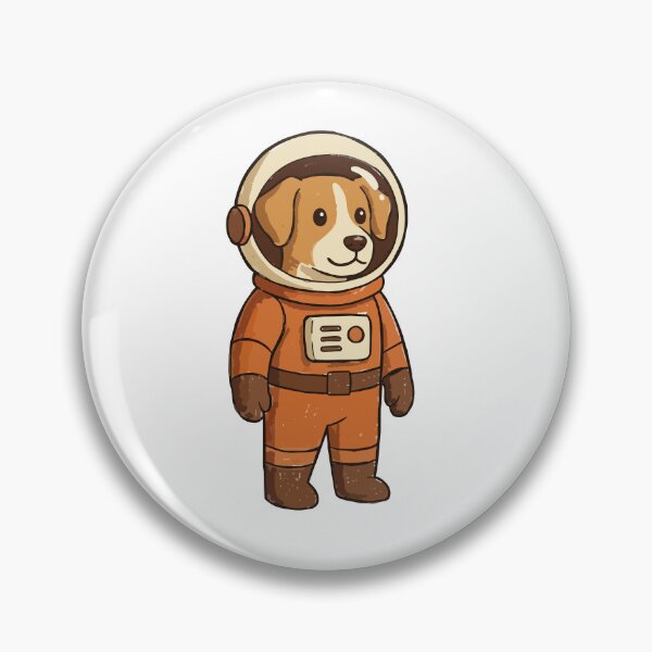 Item preview, Cute Astronaut Dog Illustration  designed and sold by didiiii74210.