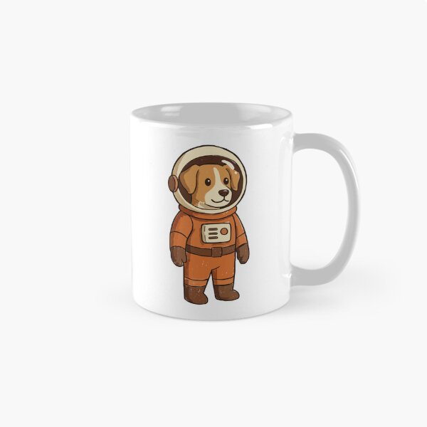 Aperçu de l'œuvre Cute Astronaut Dog Illustration  créée et vendue par didiiii74210.