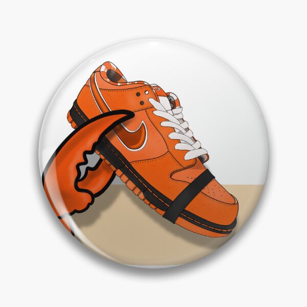 Aperçu de l'œuvre Nike SB Orange Homard créée et vendue par Jus3na.
