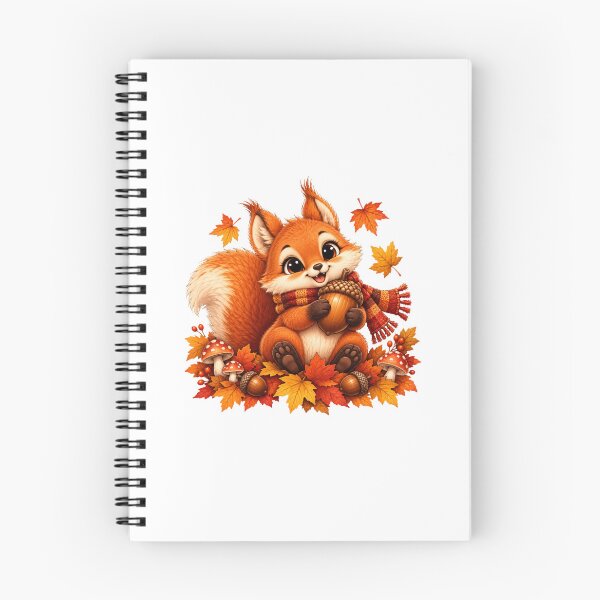 Item preview, Cute Autumn Squirrel with Acorn designed and sold by MySthore.