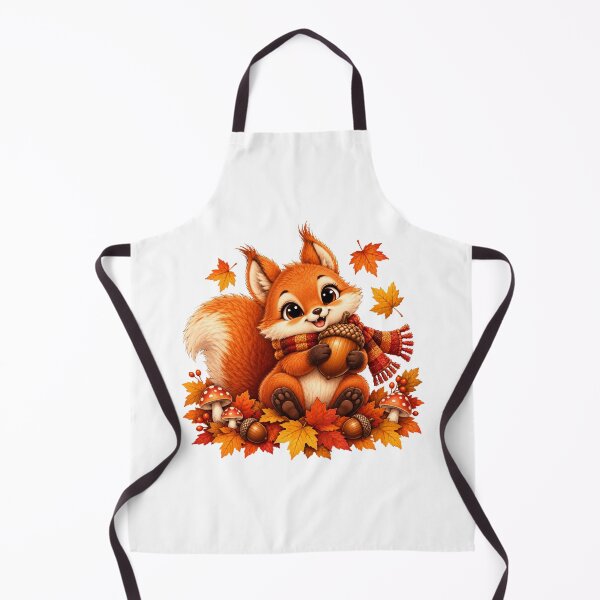 Item preview, Cute Autumn Squirrel with Acorn designed and sold by MySthore.