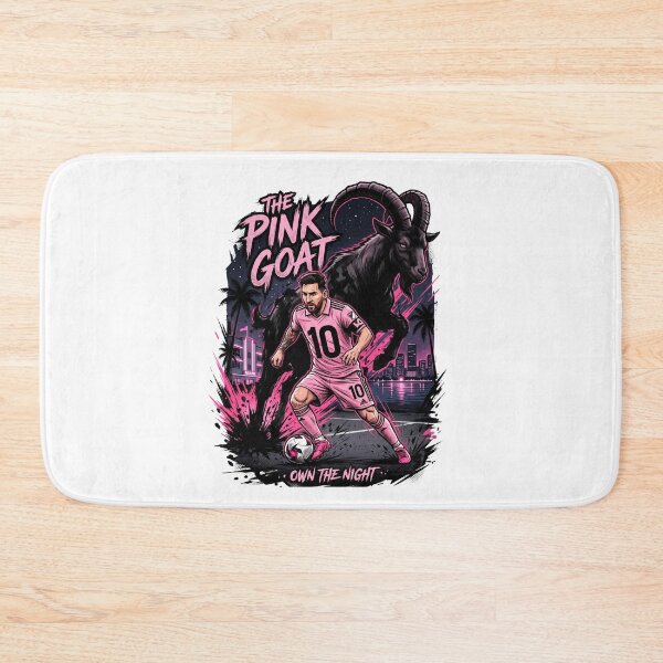 Item preview, The Pink GOAT Miami Soccer Legend designed and sold by Pandora´s Box.