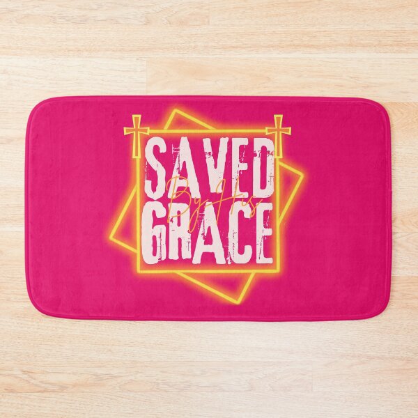 Item preview, Saved By Christ -  Christianity Inspirational Bible Verses  - Birthday Gifts For Him - Pink designed and sold by Doiemacreations.