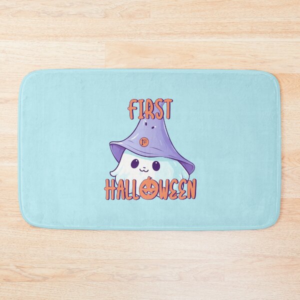 Item preview, First Halloween (on Aqua) designed and sold by PawsitiveMum3.