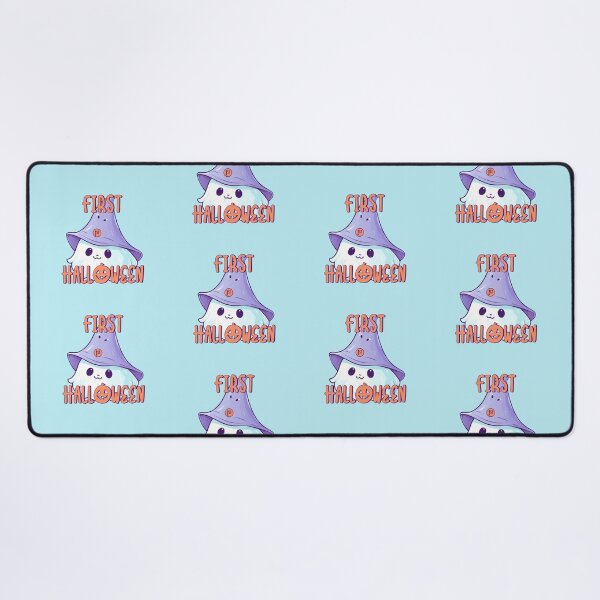 Item preview, First Halloween (on Aqua) designed and sold by PawsitiveMum3.