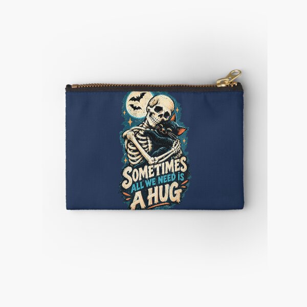 Item preview, Sometimes All We Need Is a Hug – Dark Humor Halloween. designed and sold by Endless7Art.
