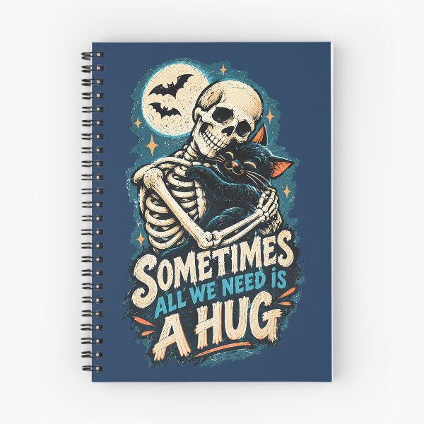 Item preview, Sometimes All We Need Is a Hug – Dark Humor Halloween. designed and sold by Endless7Art.
