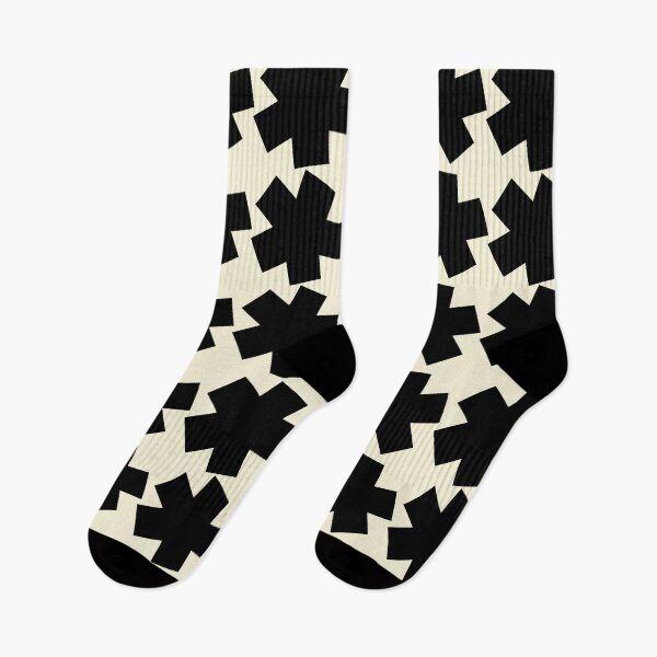 Item preview, Black and White Big Asterisks designed and sold by Swish-Designs.