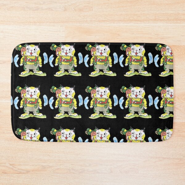 Item preview, Richard Scarry Huckle Cat Carrying Lowly Worm Outdoors Scene designed and sold by RealestInternet.