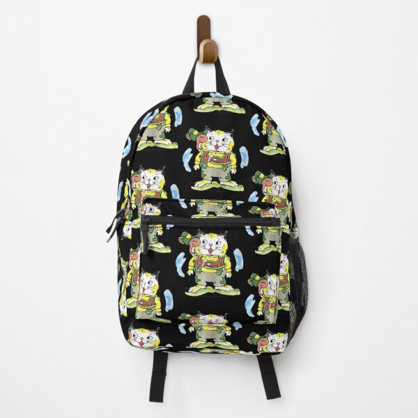 Item preview, Richard Scarry Huckle Cat Carrying Lowly Worm Outdoors Scene designed and sold by RealestInternet.