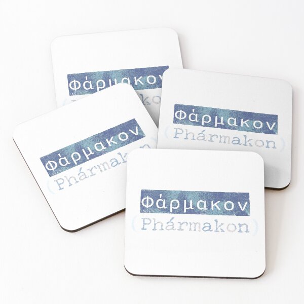 Item preview, Φάρμακον (Phármakon) - The Greek Word for Remedy designed and sold by silviaxe.