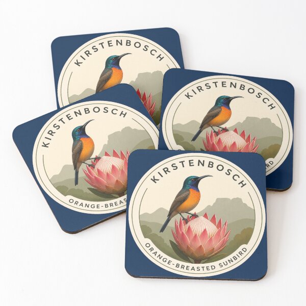 Item preview, Orange‑breasted Sunbird on Protea – Kirstenbosch Botanical Garden designed and sold by The Digital Compass.