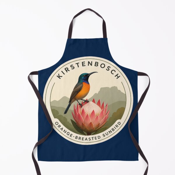 Item preview, Orange‑breasted Sunbird on Protea – Kirstenbosch Botanical Garden designed and sold by The Digital Compass.