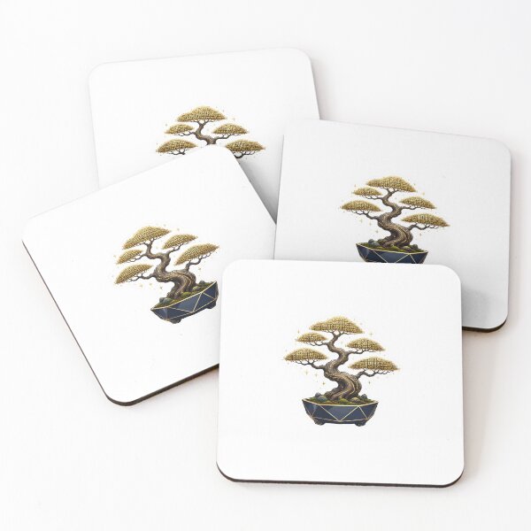 Item preview, Binary Code Bonsai Tree Minimalist Tech Botanical Sticker designed and sold by NEL-BOX.