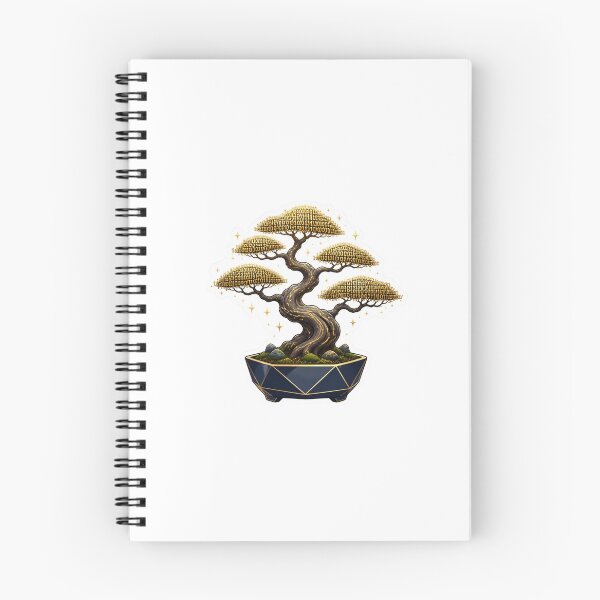 Item preview, Binary Code Bonsai Tree Minimalist Tech Botanical Sticker designed and sold by NEL-BOX.
