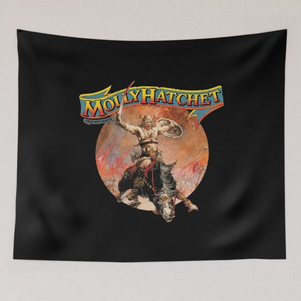 Item preview, Mollys Hatchets Beat Head Warrior designed and sold by LysandraSincla.