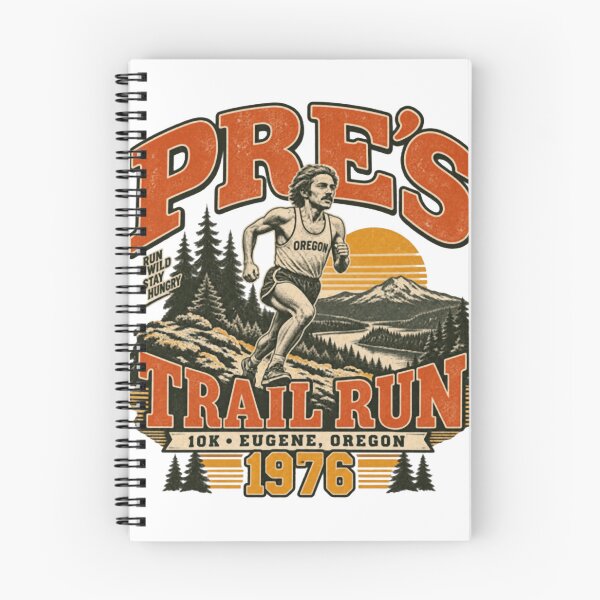 Item preview, Pre’s Trail Run ’76 – Run Wild Eugene Oregon designed and sold by NiremmeeArt.