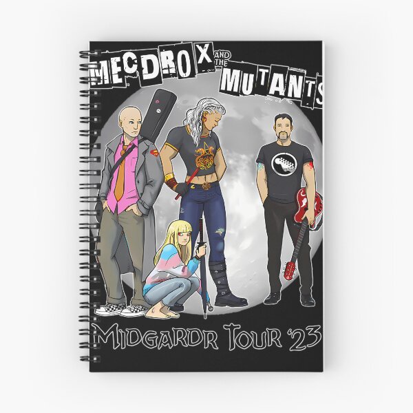 Item preview, Mecdrox and The Mutants Midgardr Tour 2023 Band designed and sold by FolkVibeShop.