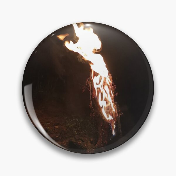 Item preview, The Fire Torch Primal Night Fire Art designed and sold by ObjectAndNature.
