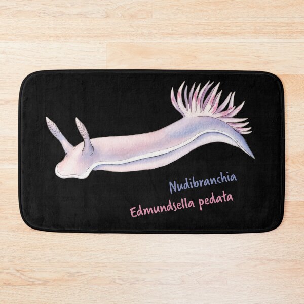 Item preview, Watercolor Nudibranch Edmundsella Pedata designed and sold by Litely.
