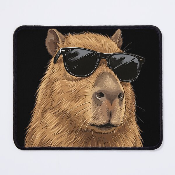 Item preview, Cool Capybara designed and sold by VelvetRoom.