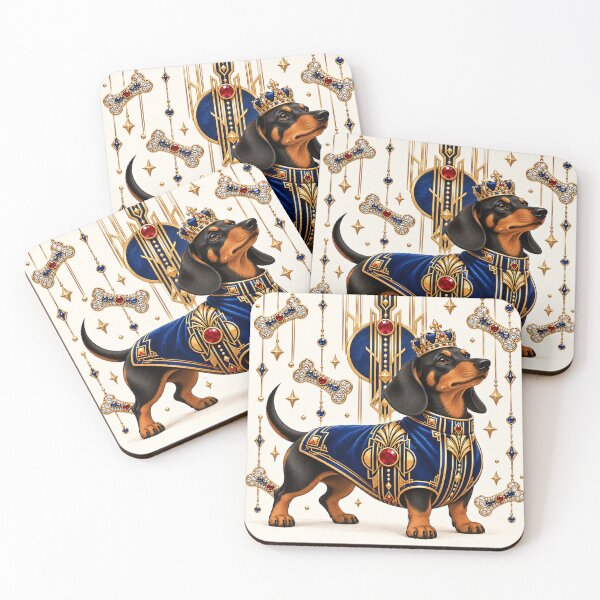 Item preview, A royal dachshund designed and sold by saranagliccuris.