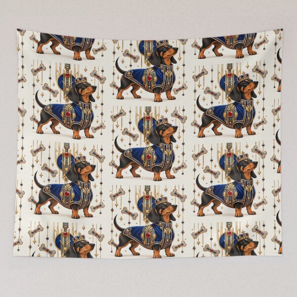 Item preview, A royal dachshund designed and sold by saranagliccuris.