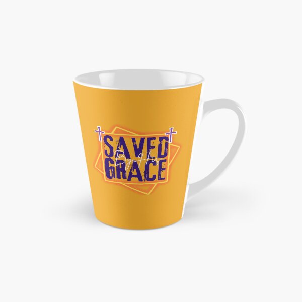 Item preview, Saved By Christ -  Jesus Inspirational Words  - Birthday Gifts For Mom - Orange designed and sold by Doiemacreations.