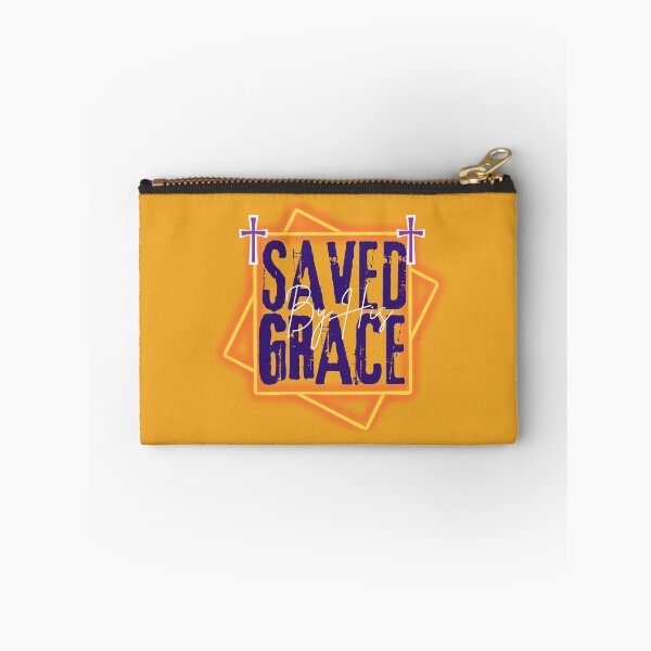 Item preview, Saved By Christ -  Jesus Inspirational Words  - Birthday Gifts For Mom - Orange designed and sold by Doiemacreations.