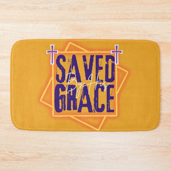 Item preview, Saved By Christ -  Jesus Inspirational Words  - Birthday Gifts For Mom - Orange designed and sold by Doiemacreations.