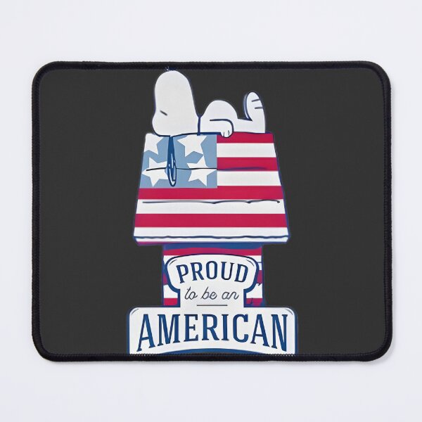 Item preview, Proud American Snoopy Doghouse Flag Patriotic Design designed and sold by CG737.