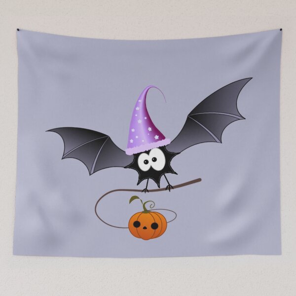 Item preview,  Little Halloween wizard bat designed and sold by glow-wisp.