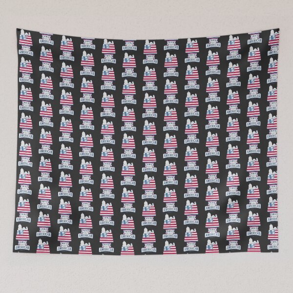 Item preview, Proud American Snoopy Doghouse Flag Patriotic Design designed and sold by CG737.