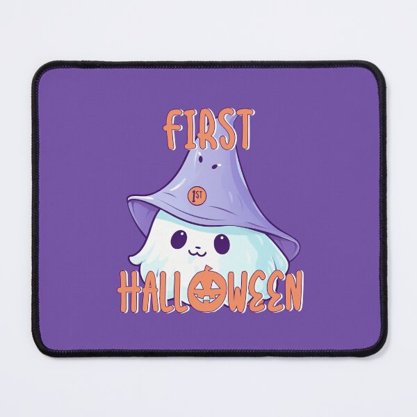 Item preview, First Halloween (on Purple) designed and sold by PawsitiveMum3.