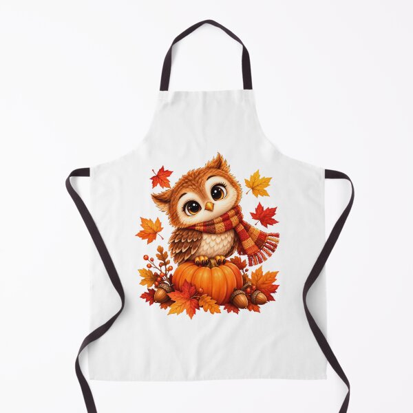 Item preview, Cute Autumn Owl on Pumpkin designed and sold by MySthore.