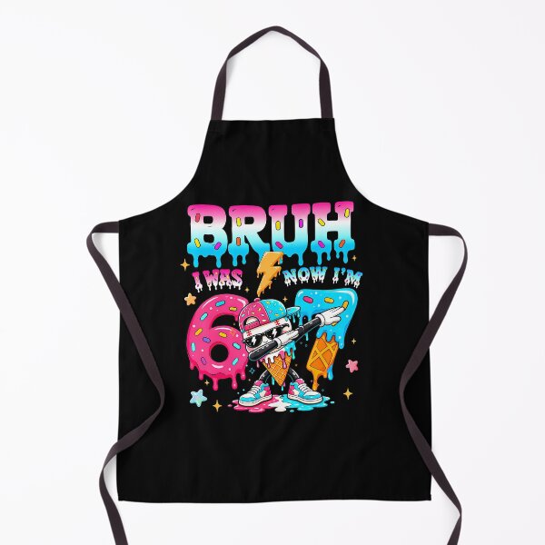 Item preview, Bruh I Was 6 Now I'M 7 Ice Cream Dabbing 7Th Birthday Drip designed and sold by RealestInternet.