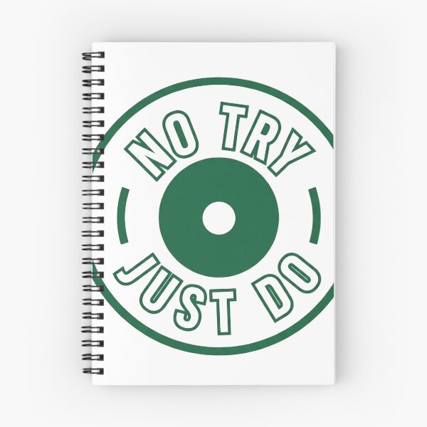 Item preview, No Try Just Do - Logo designed and sold by Fishcake: The Shop.