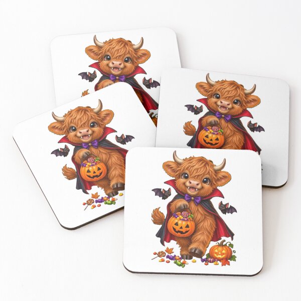 Item preview, Baby Highland Vampire Cow designed and sold by A5ranch merch.